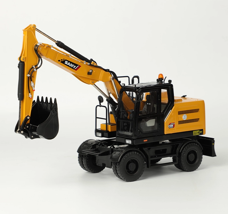 SY155W excavator model2